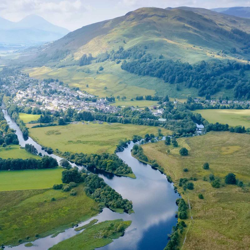 Loch Tay in Perthshire Scotland