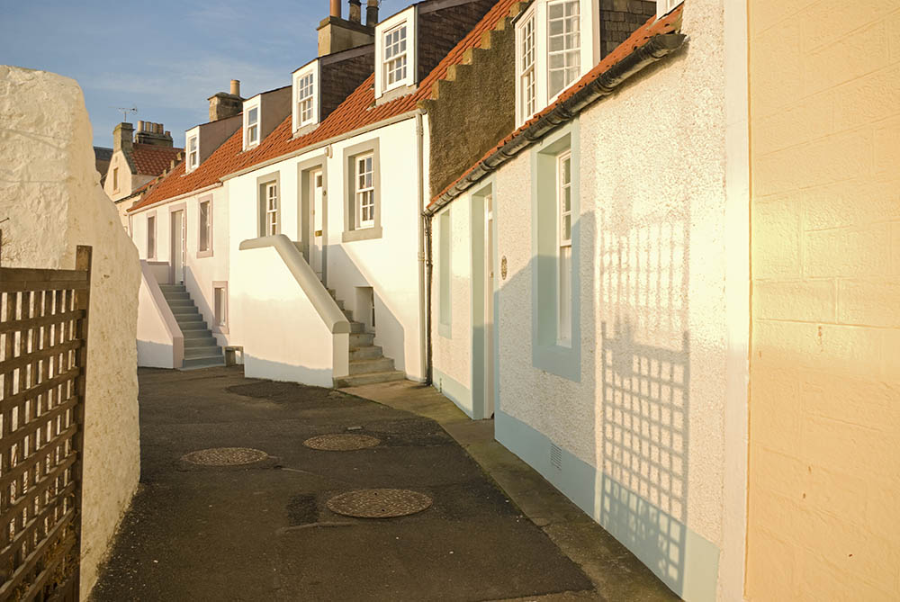 Winding street in Pittenweem