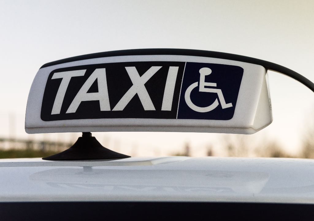 Wheelchair accessible taxis sign
