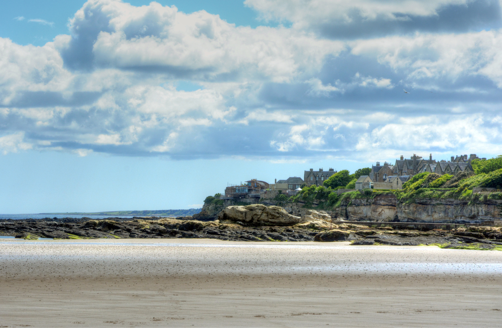 West Sands Beach in St. Andrews, Scotland.