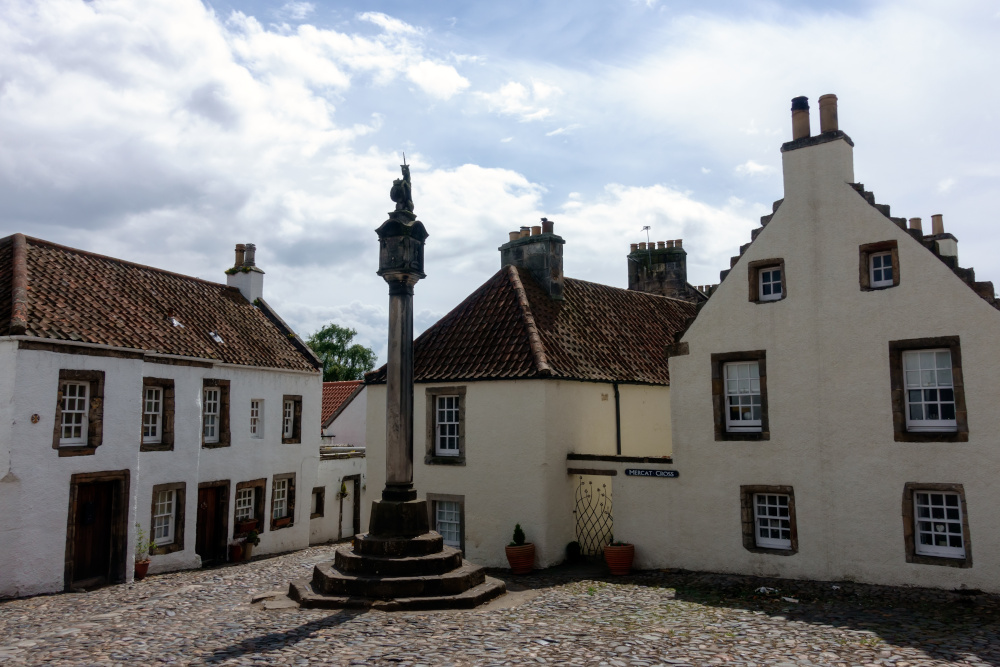 The Mercat Cross in Culross, Fife