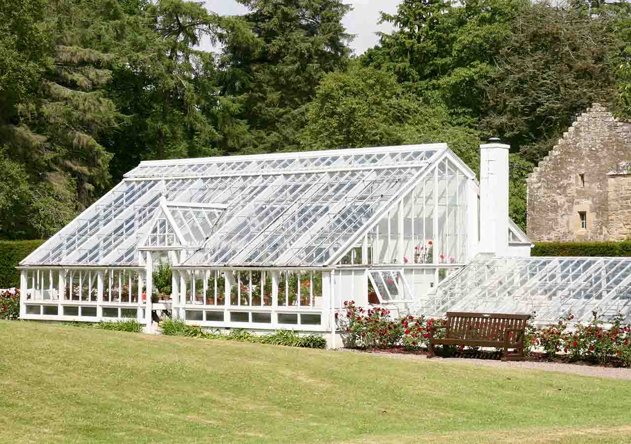 Falkland Palace glasshouse.