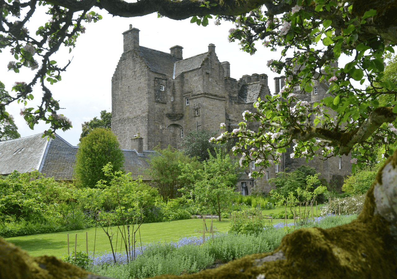 Outside Kellie Castle.
